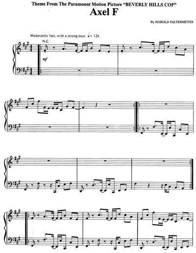Harold Faltermeyer - Axel F (Beverly Hills Cop Theme Song